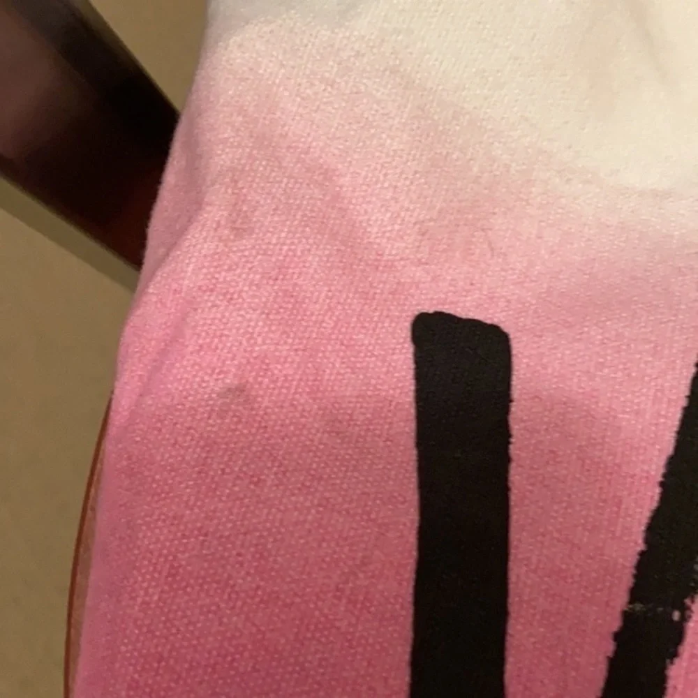 VS canvas ombré tote bag